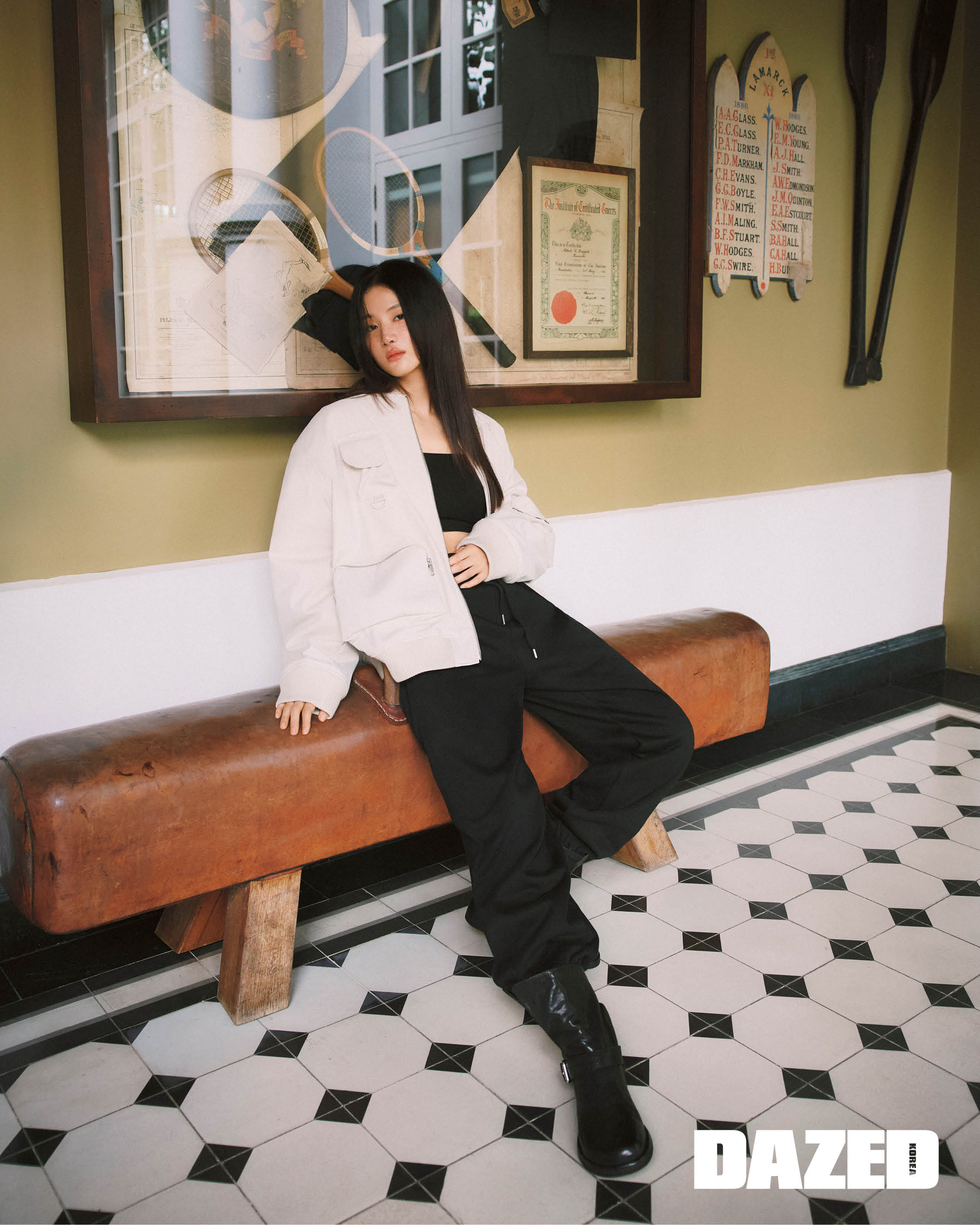 CLAMOA fashion editorial archive — 박주현